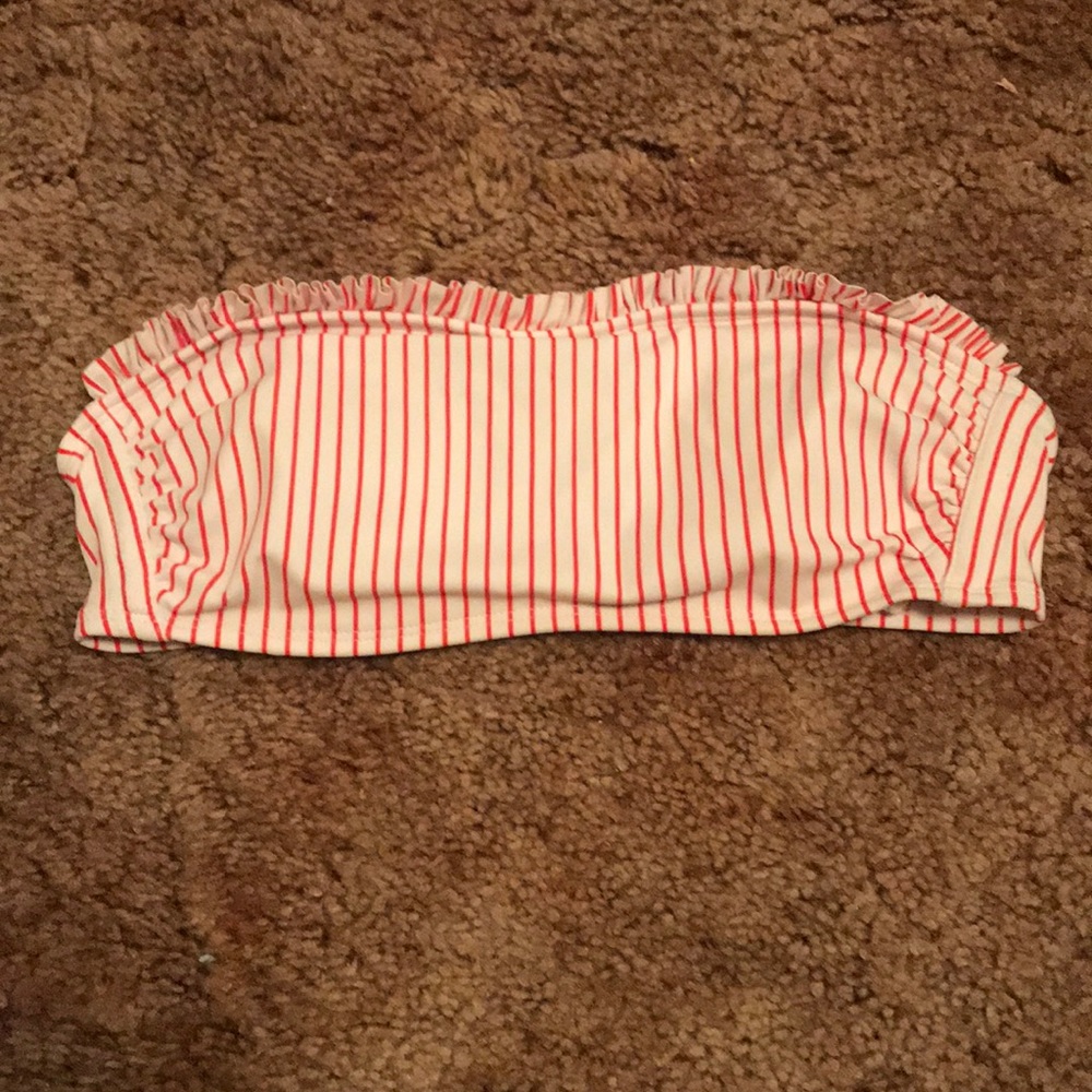Strapless bikini top